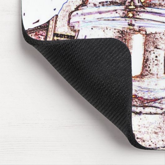 Tiefsee-Taucher Mousepad (Ecke)