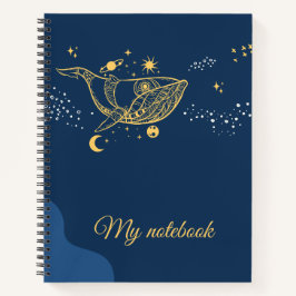 Tiefsee-Wale-Notizbuch – Ozeantiefen-Journal Notizblock