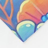Tiefsee-Wunder Fleecedecke (Ecke)