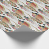 Tiefsee-Wunderbarer Fisch-Papier-Wrap Geschenkpapier (Ecke)
