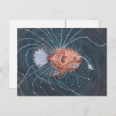 Tiefseeanglerische Postkarte (Vorne/Hinten)