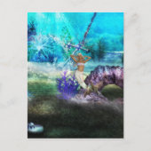 Tiefseearmaid Postkarte (Vorderseite)