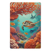 "Tiefseeartigen" Mini Klemmbrett (Rückseite)