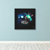 Tiefseefische Leinwanddruck (Insitu (Holzboden))