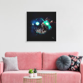 Tiefseefische Leinwanddruck (Insitu (Wohnzimmer))