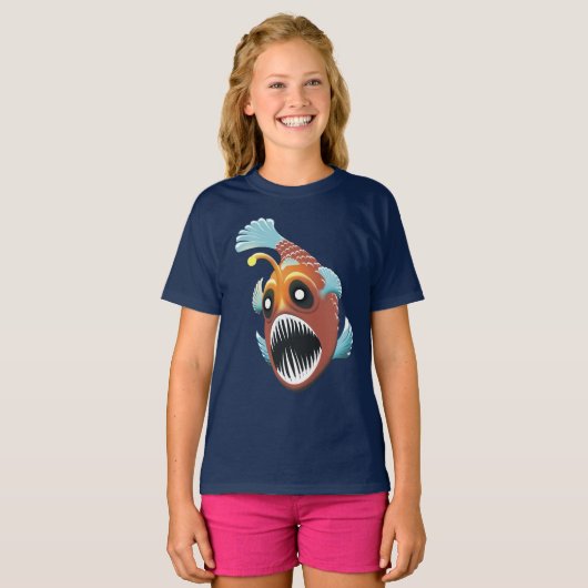 Tiefseefische T-Shirt (Vorne ganz)