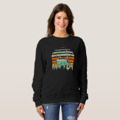 Tiefseefischen für Fischer, salzig bleibt salzig Sweatshirt (Vorne ganz)