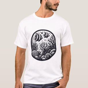 Tiefseefischen. T-Shirt