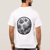 Tiefseefischen. T-Shirt (Rückseite)