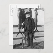 Tiefseefischerei, 1912 postkarte (Vorne/Hinten)