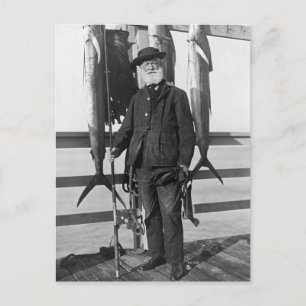 Tiefseefischerei, 1912 postkarte