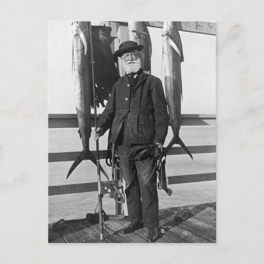 Tiefseefischerei, 1912 postkarte (Vorderseite)