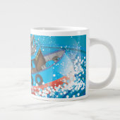 Tiefseefischerei Jumbo-Tasse (Rechts)