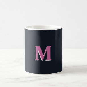 Tiefseefischerei mit Monogramm Kaffeetasse