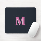 Tiefseefischerei mit Monogramm Mousepad (Mit Mouse)