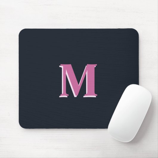 Tiefseefischerei mit Monogramm Mousepad (Mit Mouse)