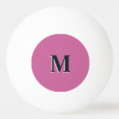 Tiefseefischerei rosa tischtennisball (Rückseite)