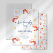 Tiefseefischuhkohl Garnelenkohle Einladung