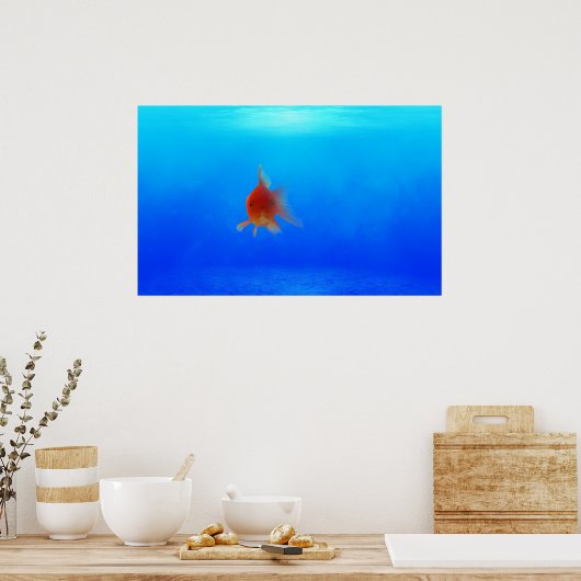 Tiefseegarantie Poster (Küche)