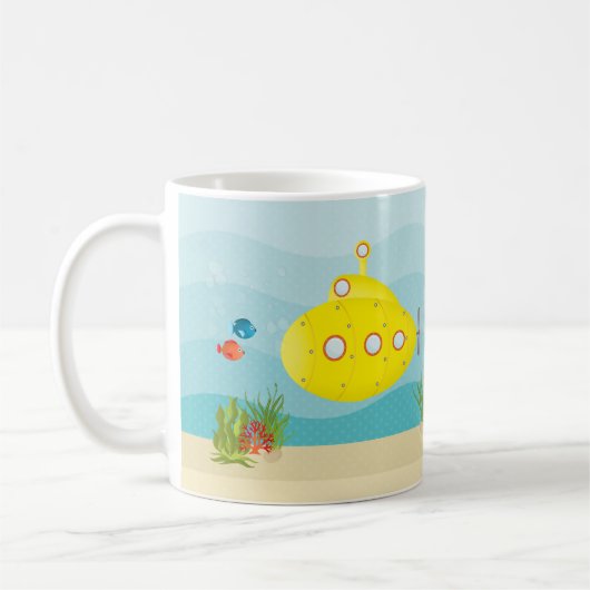 Tiefseegarnelenuntersee Kaffeetasse (Links)