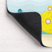 Tiefseegarnelenuntersee Mousepad (Ecke)