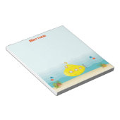 Tiefseegarnelenuntersee Notizblock (angewinkelt)