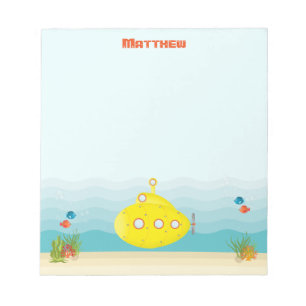 Tiefseegarnelenuntersee Notizblock