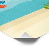 Tiefseegarnelenuntersee Poster (Ecke)