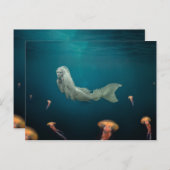 Tiefseegel Postkarte (Vorne/Hinten)