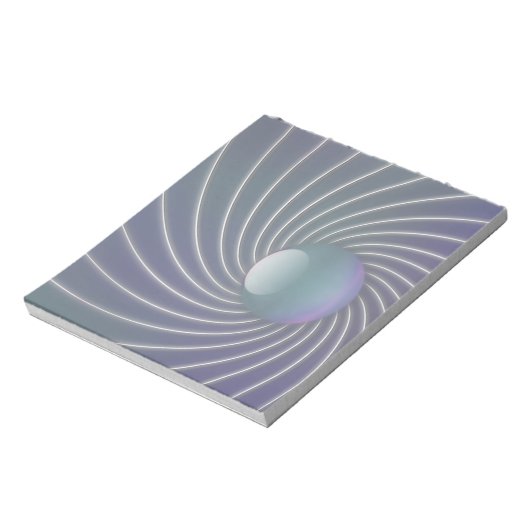 Tiefseegenränder Notepad Notizblock (Rotiert)