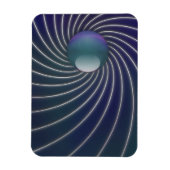 Tiefseegeschälte Flexible Magnet (Vertikal)