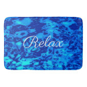 Tiefseegewässer der Marine anpassen Badematte (Vorderseite)