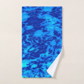 Tiefseegewässer der Marine anpassen Badhandtuch Set (Handtuch)