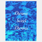 Tiefseegewässer der Marine anpassen Fleecedecke (Vorderseite)