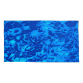 Tiefseegewässer der Marine anpassen Kissenbezug (Rückseite-Links)