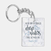 Tiefseegewässer | Förderung von Geschenken für Bib Schlüsselanhänger (Vorderseite links)