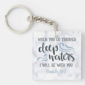 Tiefseegewässer | Förderung von Geschenken für Bib Schlüsselanhänger (Vorderseite)