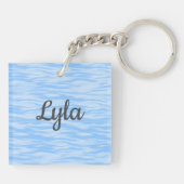 Tiefseegewässer | Förderung von Geschenken für Bib Schlüsselanhänger (Rückseite)