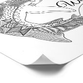 Tiefseehai Poster (Ecke)