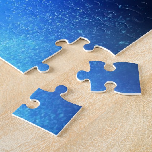 Tiefseehai-Silhouette Puzzle (Seite)