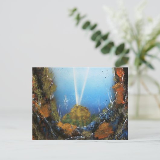 Tiefseesignal Postkarte (Stehend Vorderseite)