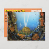 Tiefseesignal Postkarte (Vorne/Hinten)