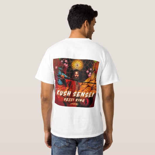 Tiefseetauchen + Kush Sensei Value T - Shirt (Schwarz voll)