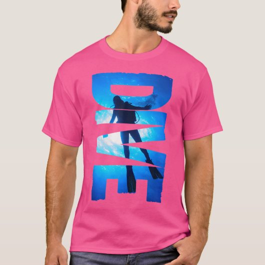 Tiefseetauchen T-Shirt (Vorderseite)