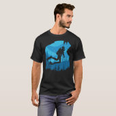 Tiefseetauchen Tauchen T-Shirt (Vorne ganz)