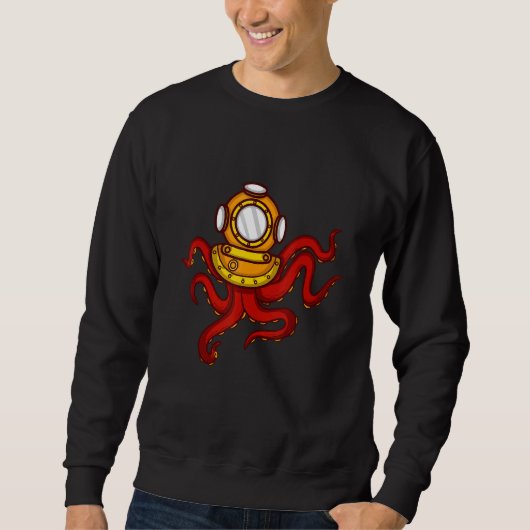 Tiefseetauchen Tiefseetauchen oder -lehrer Sweatshirt (Vorderseite)