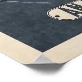 Tiefseetaucher (Vintage Poster Design) (Ecke)