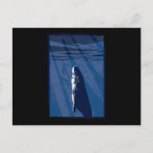 Tiefseewal Postkarte (Vorderseite)