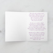 Tiefsitzkarte Karte (Innenseite)