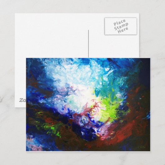 Tiefstand Postkarte (Vorne/Hinten)